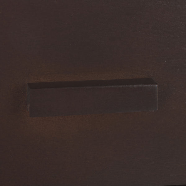 Safavieh Pomona Timeless 3 Drawer Accent Table In Dark Chocolate - Stylish Storage For Any Room Decor Dark Chocolate Solid Wood,Mdf Chs5700e