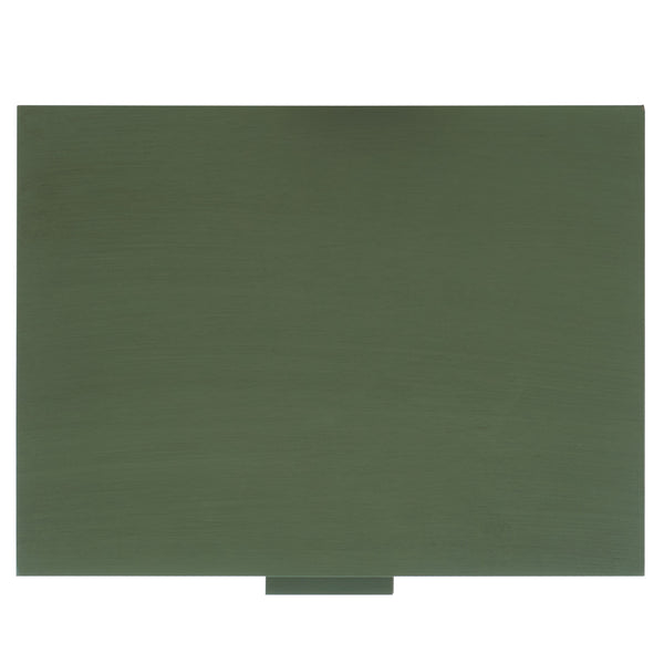 Safavieh Pomona Timeless 3 Drawer Accent Table In Dark Chocolate - Stylish Storage For Any Room Decor Dusty Green Solid Wood,Mdf Chs5700h