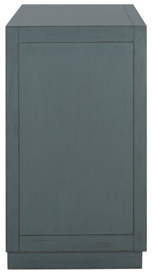 Safavieh Catalina 3 Drawer Chest Steel Teal/Mirror CHS6400D