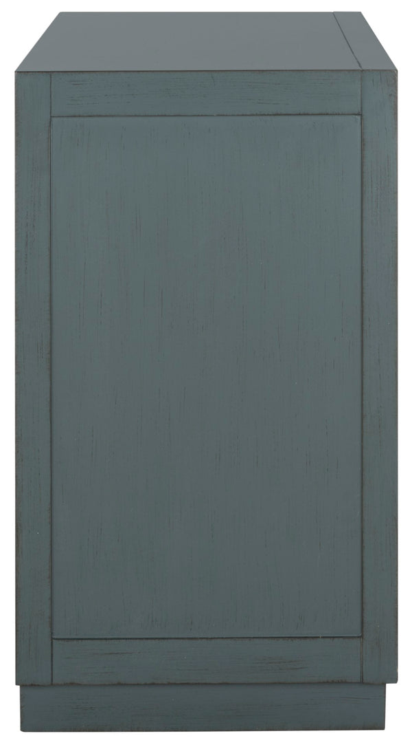 Safavieh Catalina 3 Drawer Chest Steel Teal/Mirror CHS6400D