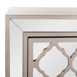 Safavieh Amelia 3 Drawer Chest Champagne/Mirror CHS6402A