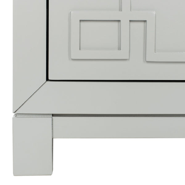 Safavieh Raina 3 Drawer Chest - Chic Chinoiserie-Inspired Storage Solution For Modern And Classic Decor Grey/Gold CHS6412D