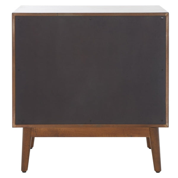 Safavieh Scully Mid-Century 2 Drawer Chest With Open Shelf - Stylish Storage Solution For Any Room CHS6416C