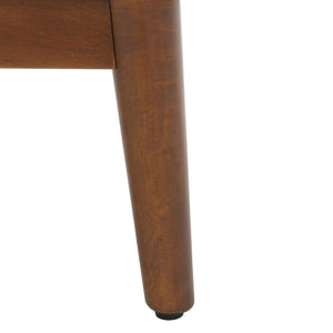 Safavieh Scully Mid-Century 2 Drawer Chest With Open Shelf - Stylish Storage Solution For Any Room CHS6416C