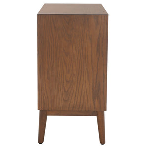 Safavieh Scully Mid-Century 2 Drawer Chest With Open Shelf - Stylish Storage Solution For Any Room CHS6416C