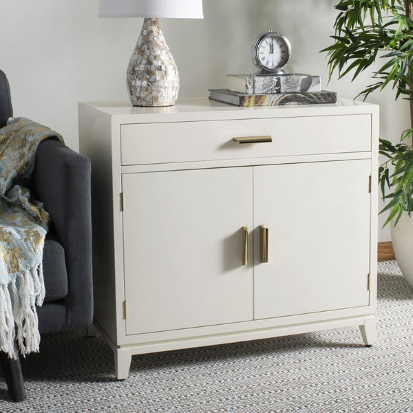 Safavieh Nigel Elegant 2-Door Chest With Drawer – Versatile Storage Solution For Bedrooms And Living Spaces CHS6600A