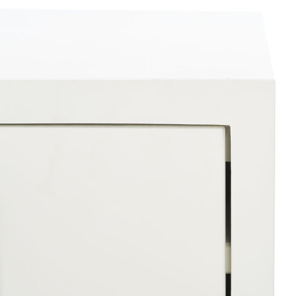 Safavieh Blaize Stylish Retro 3-Drawer Chest - Versatile Storage Solution For Bedroom, Entryway, Or Living Room White CHS6601C