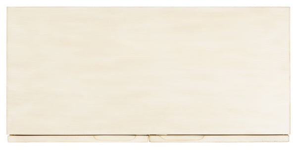 Safavieh Sula 2-Door Chest With Shelf - Moroccan-Inspired Style In Antique White For Modern Spaces CHS6603A
