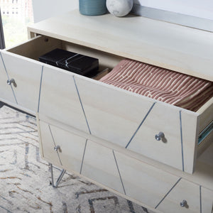 Safavieh Marigold 3 Drawer Chest – Solid Mango Wood Storage Solution With Chic Modern Design For Any Space White Wash/Silver CHS9001B