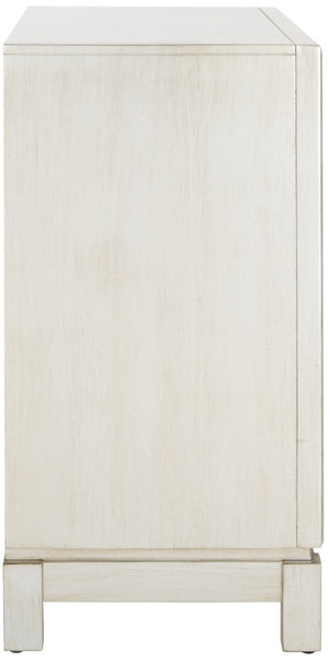 Safavieh Ashlynn Glamorous 2-Door Chest With Mirrored Panels - Stylish Silver Storage Solution For Any Room CHS9200A