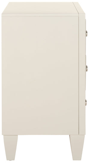 Safavieh Marlon 3-Drawer Chest - Chic Mirrored Accent For Stylish Storage In Bedrooms Or Living Spaces Grey CHS9202B
