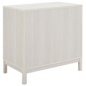 Safavieh Galio 3 Drawer Chest XII23 White / Gold Particle Board, Mdf, Honeycomb,  Solid Wood, Iron CHS9600C