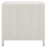 Safavieh Galio 3 Drawer Chest XII23 White / Gold Particle Board, Mdf, Honeycomb,  Solid Wood, Iron CHS9600C