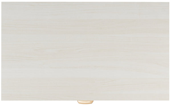 Safavieh Irelia Elegant Three-Drawer Chest With Rattan Mesh And Metal Pulls For Stylish Storage Solutions Bleached White / Natural Rattan / Gold Handle CHS9602C