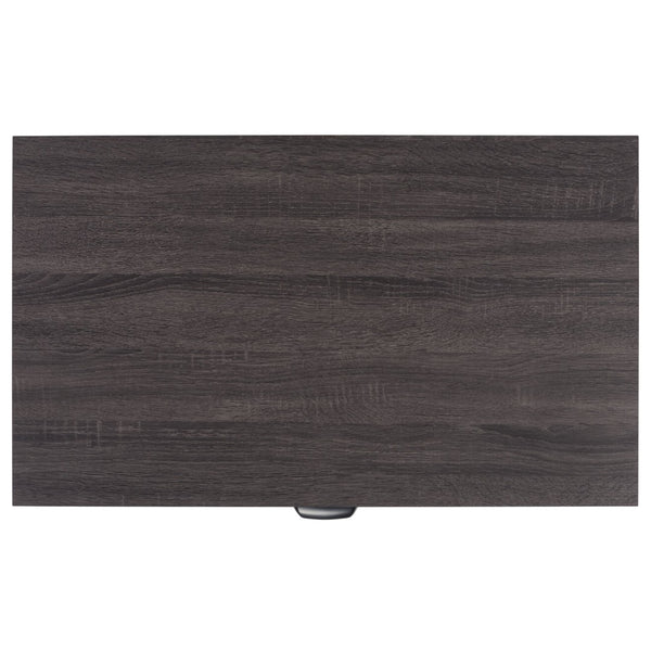 Safavieh Irelia Elegant Three-Drawer Chest With Rattan Mesh And Metal Pulls For Stylish Storage Solutions Distressed Black CHS9602E