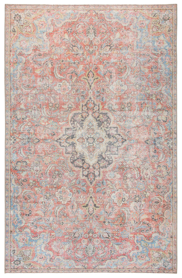 Jaipur Living Jaipur Living Chateau Flatweave Polyester Rug Vintage Medallion Boho Indoor Outdoor 5' x 7'6" RUG146190