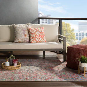 Jaipur Living Jaipur Living Chateau Flatweave Polyester Rug Vintage Medallion Boho Indoor Outdoor 5' x 7'6" RUG146190