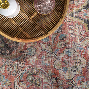 Jaipur Living Jaipur Living Chateau Flatweave Polyester Rug Vintage Medallion Boho Indoor Outdoor 5' x 7'6" RUG146190