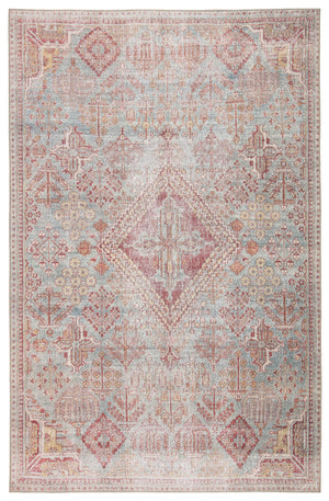 Jaipur Living Jaipur Living Kendrick Flatweave Medallion Tribal Bohemian Polyester Indoor Outdoor Rug 5' x 7'6" RUG146206