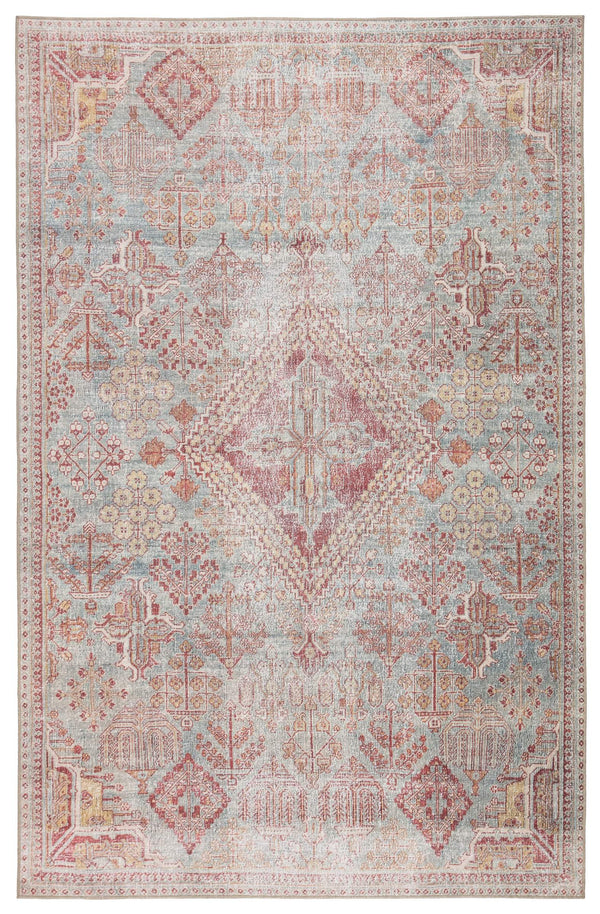 Jaipur Living Jaipur Living Kendrick Flatweave Medallion Tribal Bohemian Polyester Indoor Outdoor Rug 5' x 7'6" RUG146206
