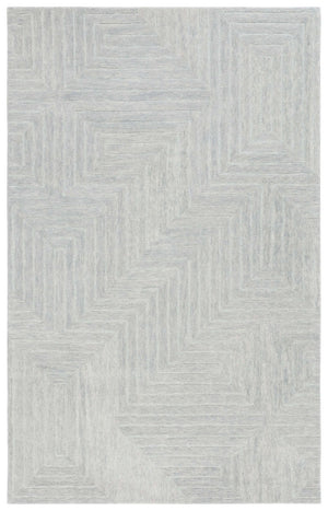 Safavieh Chatham 201 Hand Tufted 80% Wool 20% Cotton Contemporary Rug Blue CHT201M-6SQ