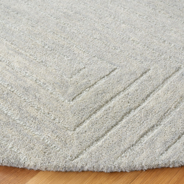 Safavieh Chatham 201 Hand Tufted 80% Wool 20% Cotton Contemporary Rug Blue CHT201M-6SQ