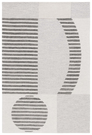 Safavieh Chatham 203 Hand Tufted Contemporary Rug Grey / Dark Grey 8' x 10'