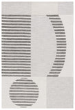 Safavieh Chatham 203 Hand Tufted Contemporary Rug Grey / Dark Grey 8' x 10'