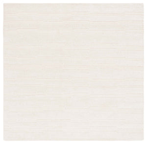 Safavieh Chatham 301 Hand Tufted Solid/Tonal Rug Ivory 6' x 6' Square