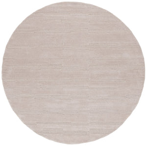 Safavieh Chatham 301 Hand Tufted Solid/Tonal Rug Beige 6' x 6' Round