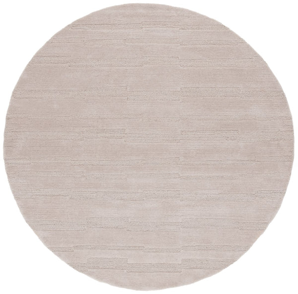 Safavieh Chatham 301 Hand Tufted Solid/Tonal Rug Beige 6' x 6' Round