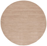 Safavieh Chatham 301 Hand Tufted Solid/Tonal Rug Taupe 6' x 6' Round