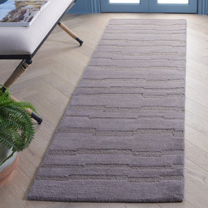 Safavieh Chatham 301 Hand Tufted Solid/Tonal Rug Grey 2'-3" x 8'