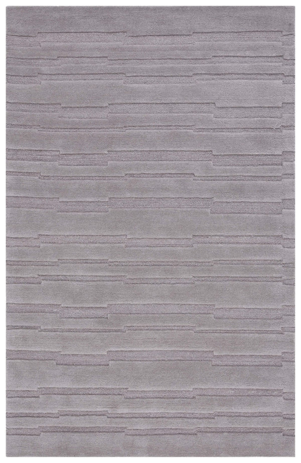 Safavieh Chatham 301 Hand Tufted Solid/Tonal Rug Grey 5' x 8'
