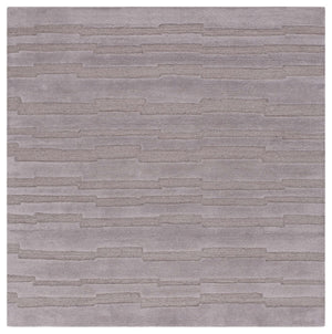 Safavieh Chatham 301 Hand Tufted Solid/Tonal Rug Grey 6' x 6' Square