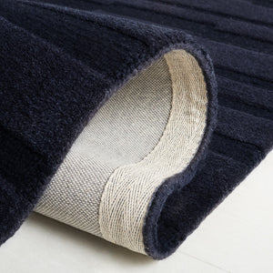 Safavieh Chatham 301 Hand Tufted Solid/Tonal Rug Black 5' x 8'