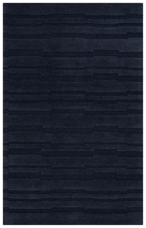 Safavieh Chatham 301 Hand Tufted Solid/Tonal Rug Black 5' x 8'