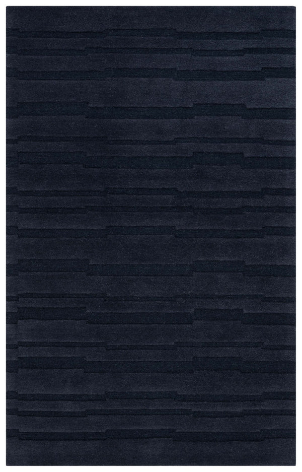 Safavieh Chatham 301 Hand Tufted Solid/Tonal Rug Black 5' x 8'