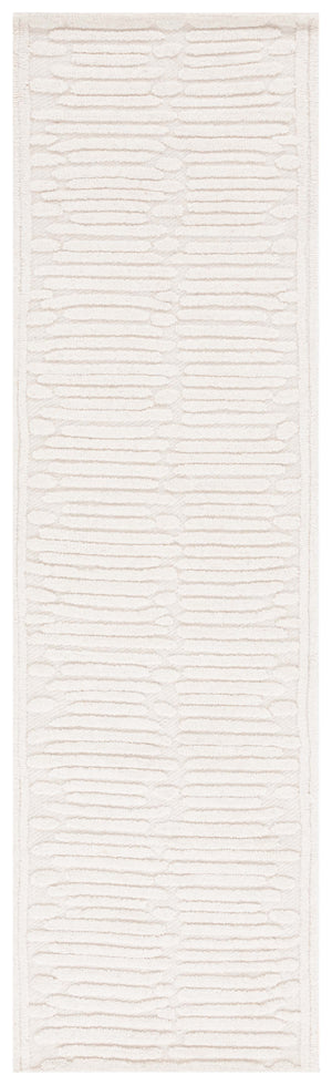 Safavieh Chatham 302 Hand Tufted Solid/Tonal Rug Ivory 2'-3" x 8'