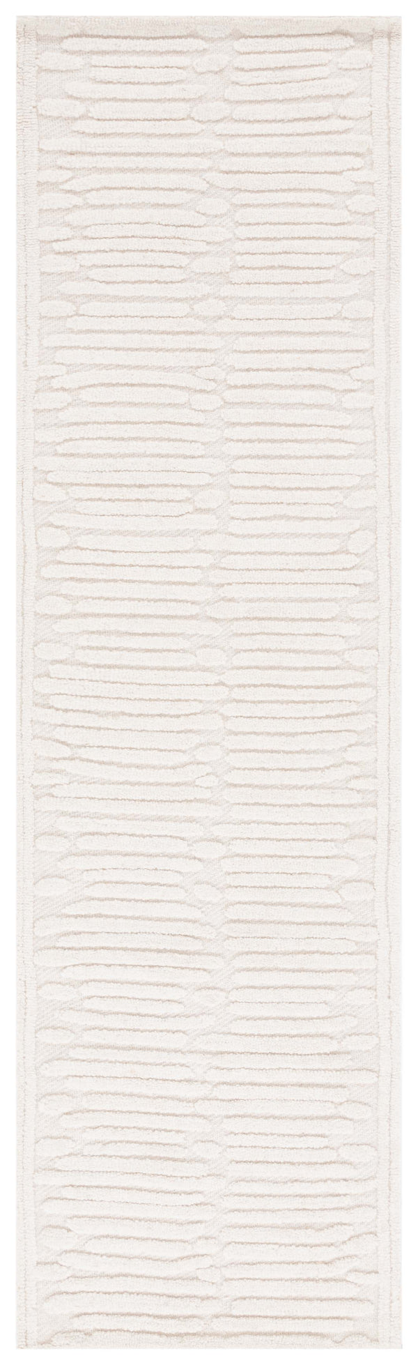 Safavieh Chatham 302 Hand Tufted Solid/Tonal Rug Ivory 2'-3" x 8'