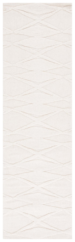 Safavieh Chatham 303 Hand Tufted Solid/Tonal Rug Ivory 2'-3" x 8'