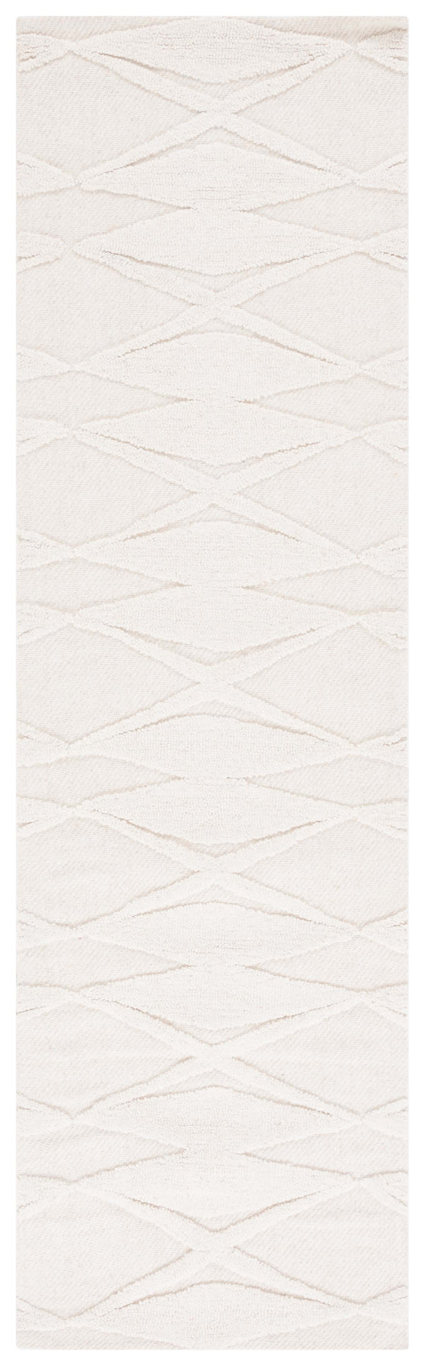 Safavieh Chatham 303 Hand Tufted Solid/Tonal Rug Ivory 2'-3" x 8'