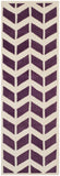 Safavieh Chatham 746 Hand Tufted  Rug Purple / Ivory CHT746F-2