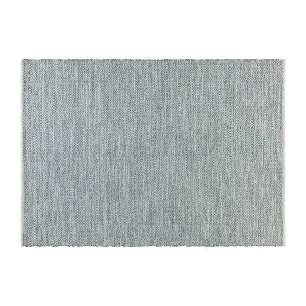 English Elm Abbott 5' x 7' Stylish Handwoven Indoor/Outdoor Area Rug in Grey - Durable, Easy Care, Allergen Resistant CI-20-9397-57-BL-GG