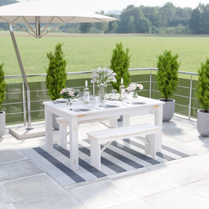 English Elm Melissa Grey & White Striped Handwoven Area Rug - Stylish, Stain-Resistant for Indoor/Outdoor Use! CI-20-9409-57-GR-WH-GG