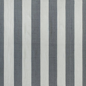 English Elm Melissa Grey & White Striped Handwoven Area Rug - Stylish, Stain-Resistant for Indoor/Outdoor Use! CI-20-9409-57-GR-WH-GG