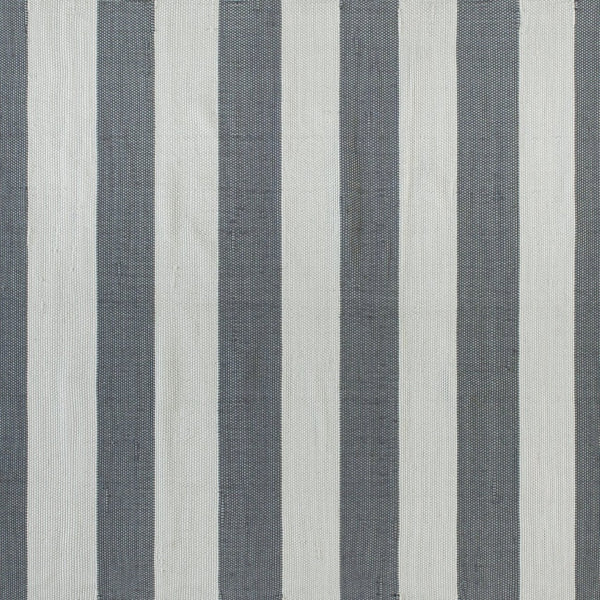 English Elm Melissa Grey & White Striped Handwoven Area Rug - Stylish, Stain-Resistant for Indoor/Outdoor Use! CI-20-9409-57-GR-WH-GG
