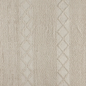 English Elm Melissa 8' x 10' Handwoven Area Rug - Modern Ivory Geometric Design for Comfort & Style in Any Room CI-20-9450A-810-CR-GG