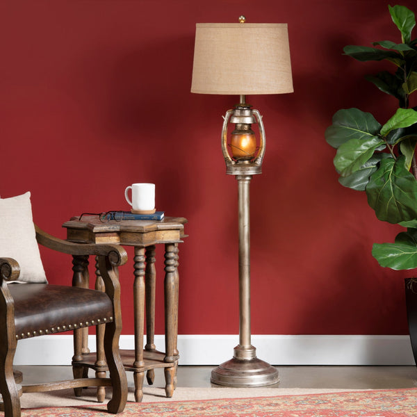 Oil Lantern Floor Lamp CIAUP527 Crestview Collection