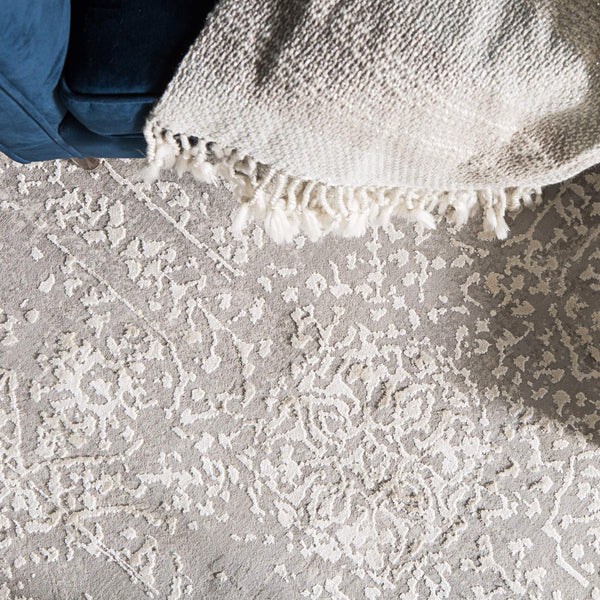 Jaipur Living Jaipur Living Lianna Abstract Medallion Area Rug Vintage Distressed Viscose Blend RUG141863
